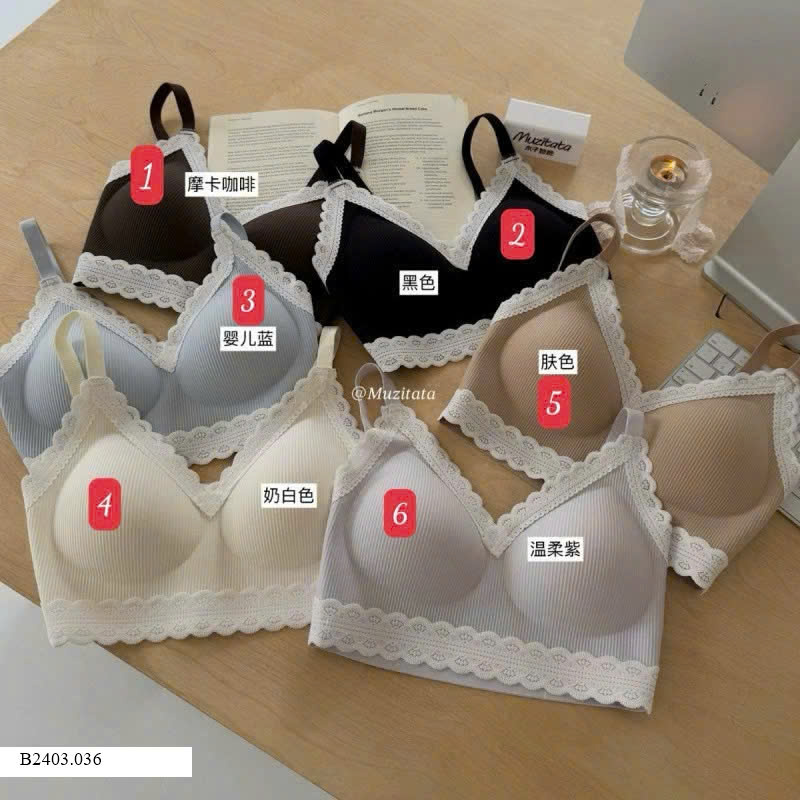 ÁO BRA NÂNG NGỰC PHỐI REN NỮ   Sỉ  120k/ 1 chiếc