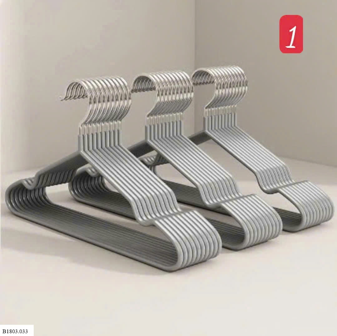 SET 20 MÓC ÁO  Sỉ 64k/ 1 sét 20 móc cùng màu