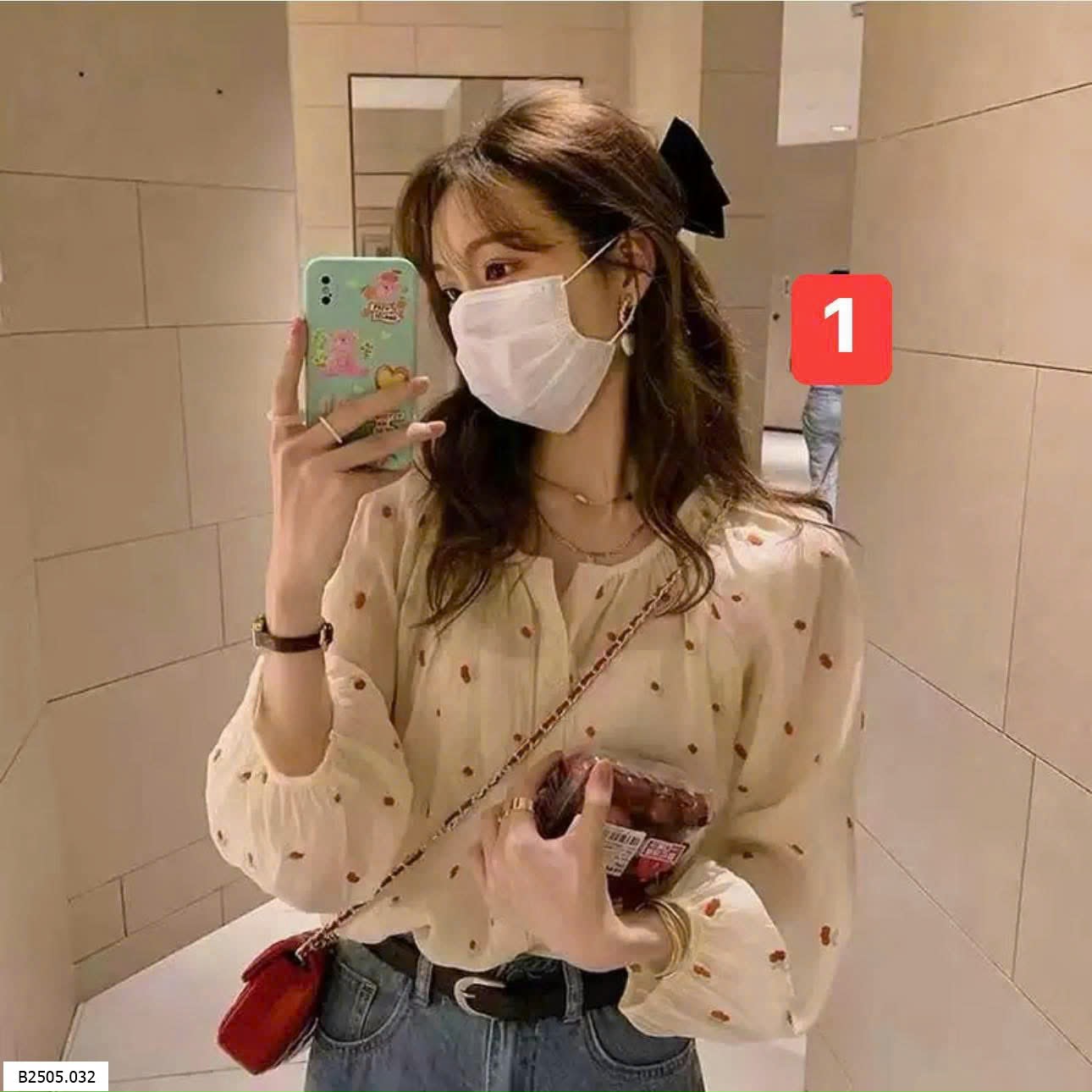  ÁO SƠ MI TAY LỠ  Sỉ 103k
