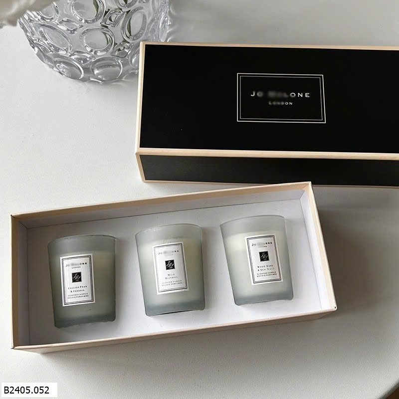  SET 3 LỌ NẾN THƠM   Sỉ 83k/1 set 3 lọ 