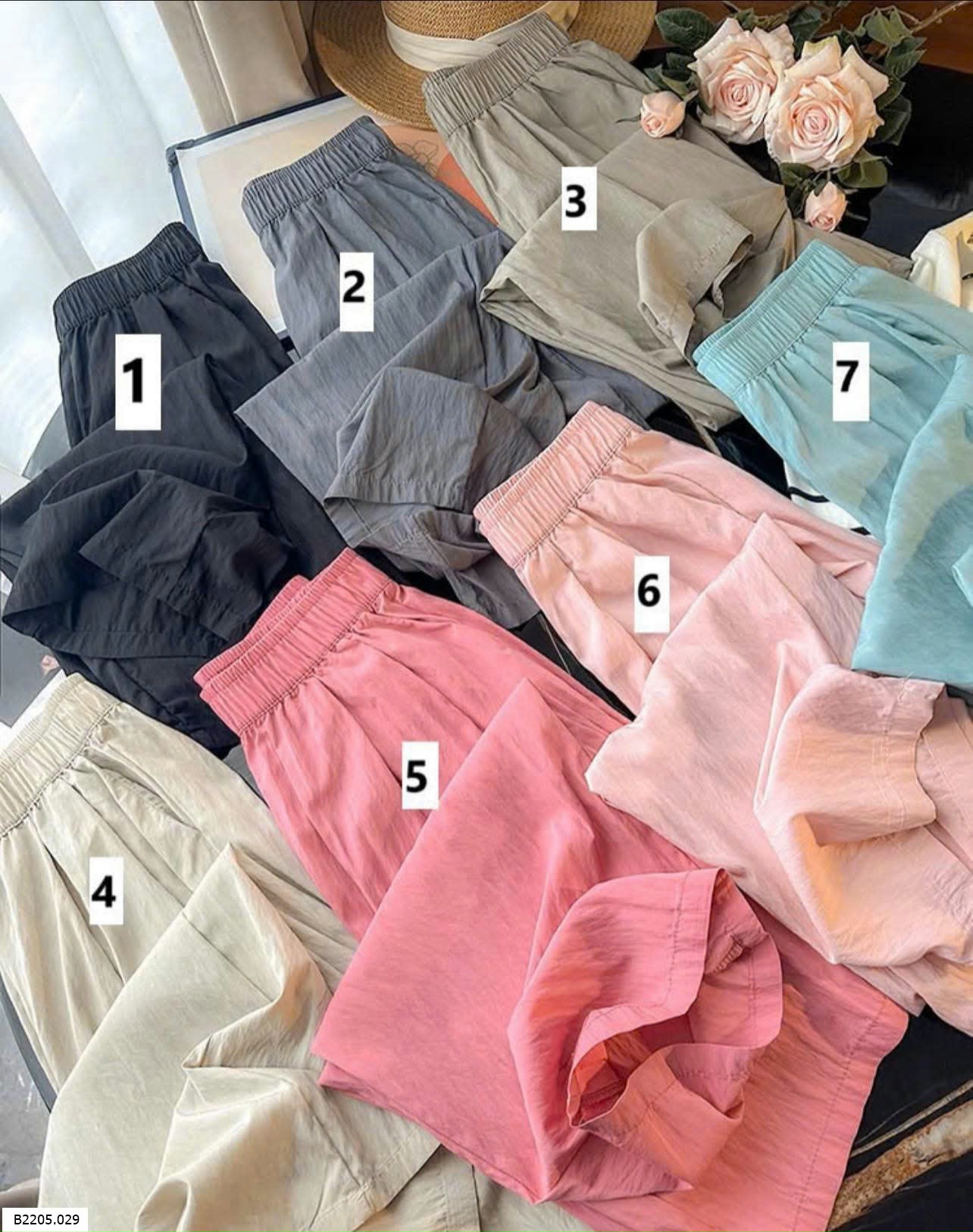 QUẦN SUÔNG CẠP CHUN CHO NỮSỉ 190k