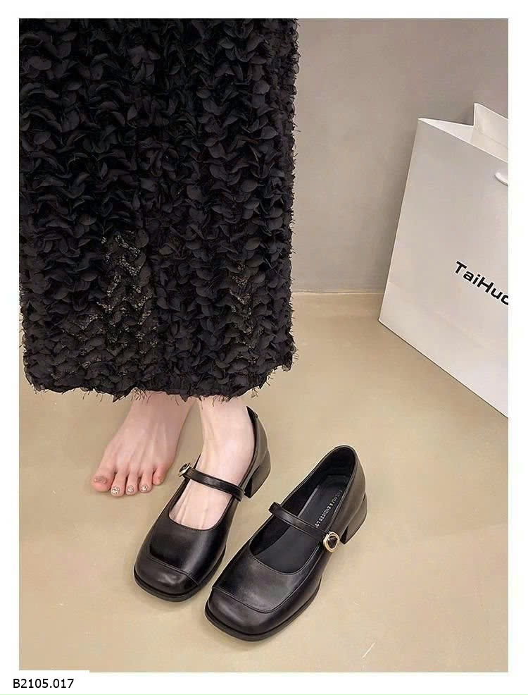 GIÀY MARY JANE ĐẾ VUÔNG THẤP  Sỉ 140k