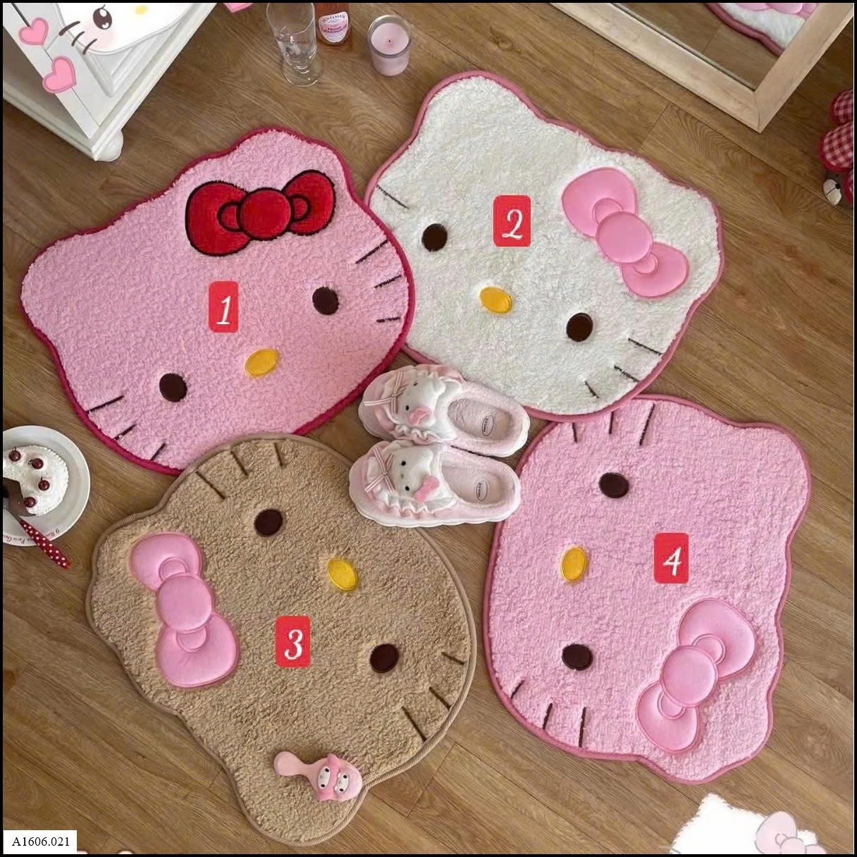  THẢM CHÂN HELLO KITTY Sỉ 73K