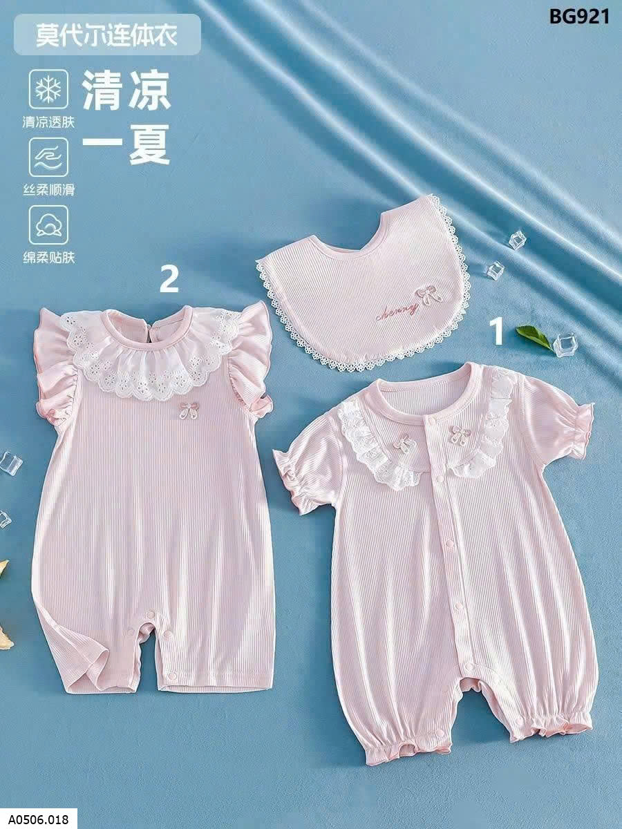 BODY HỒNG BABY SIÊU XINH CHO BÉ  Sỉ 105k