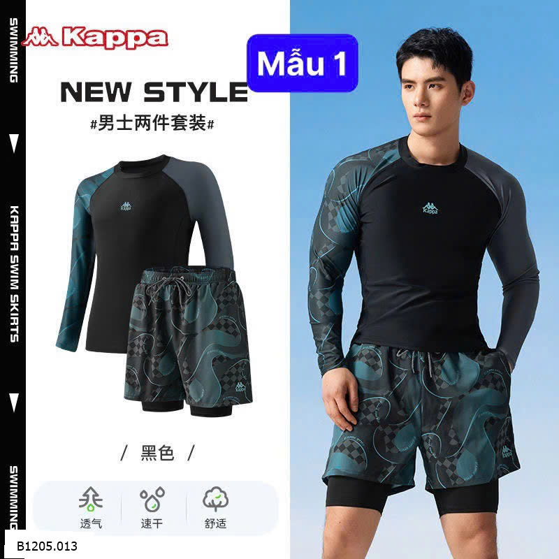 BỘ BƠI NAM DÀI TAY KAPA Sỉ 280k