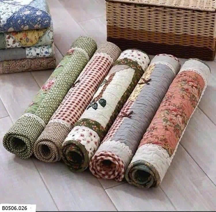 THẢM VINTAGE  Sỉ  210k/1 set 5 chiếc mix màu