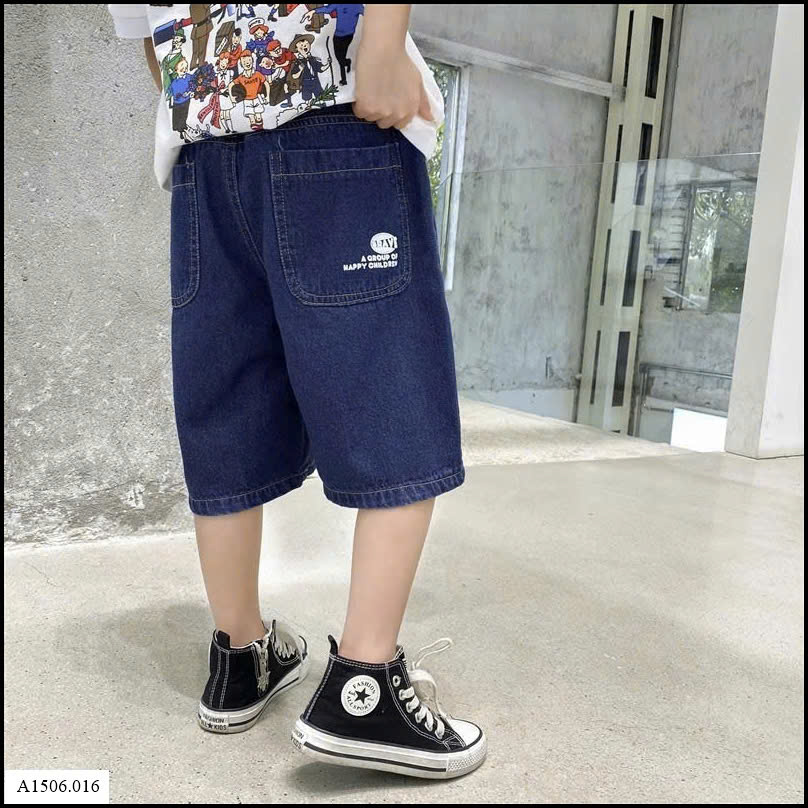 QUẦN SHORT JEAN CHỮ TÚI BT   Sỉ 97K