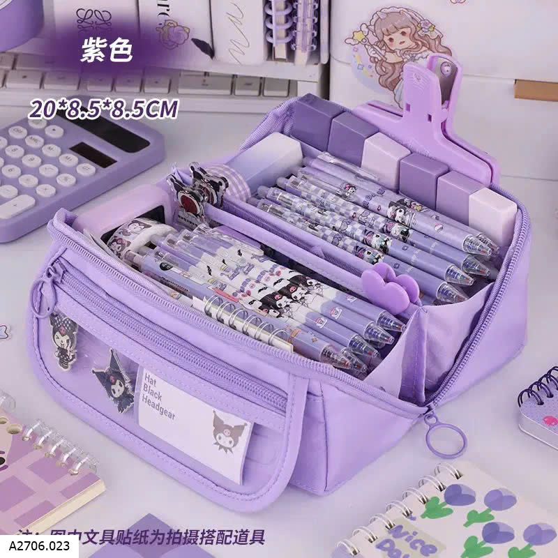 Túi bút kute cho bé    Sỉ 45k