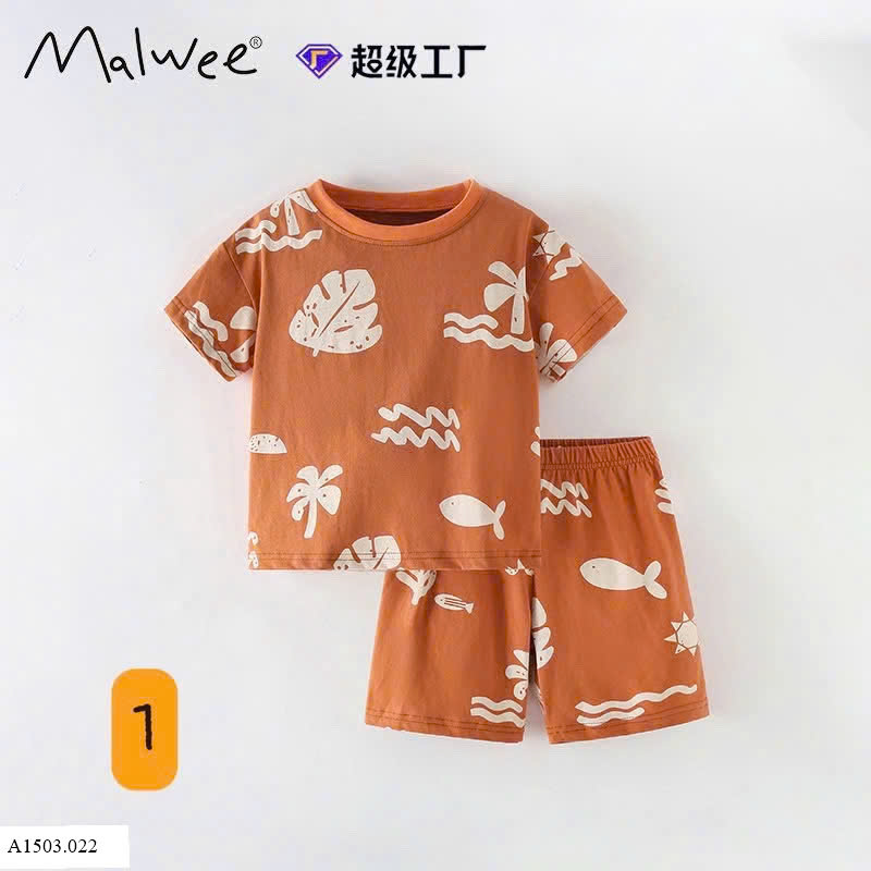 BỘ MALWEE BÉ TRAI    Giá sỉ như sau: Mẫu 2-3-4-5 : 115k Mẫu 1-6-7 : 125k