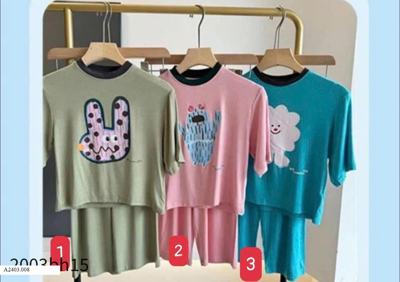 BỘ COTTON BT BG  Sỉ 120kk