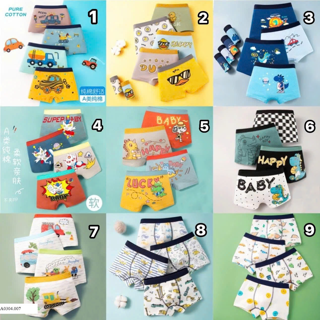 SET 4 CHIP BÉ TRAI  Sỉ 70k/ 1 sét 4 chiếc