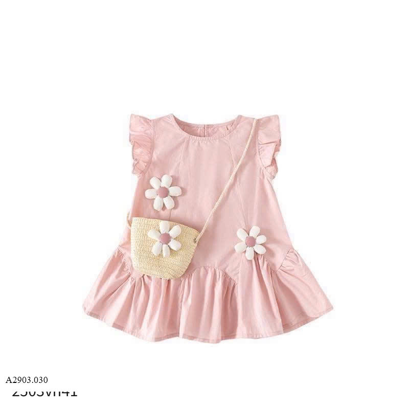 Váy xinh kèm túi  Sỉ 165k