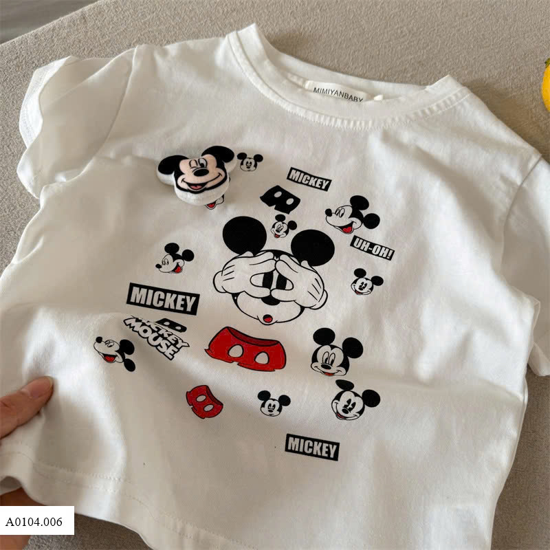 ÁO PHÔNG MICKEY MMY   Sỉ 124k