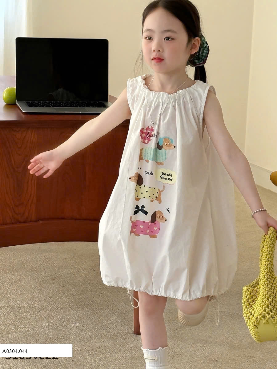 VÁY CHUÔNG SIÊU CUTE CHO BÉ GÁI Sỉ 150k