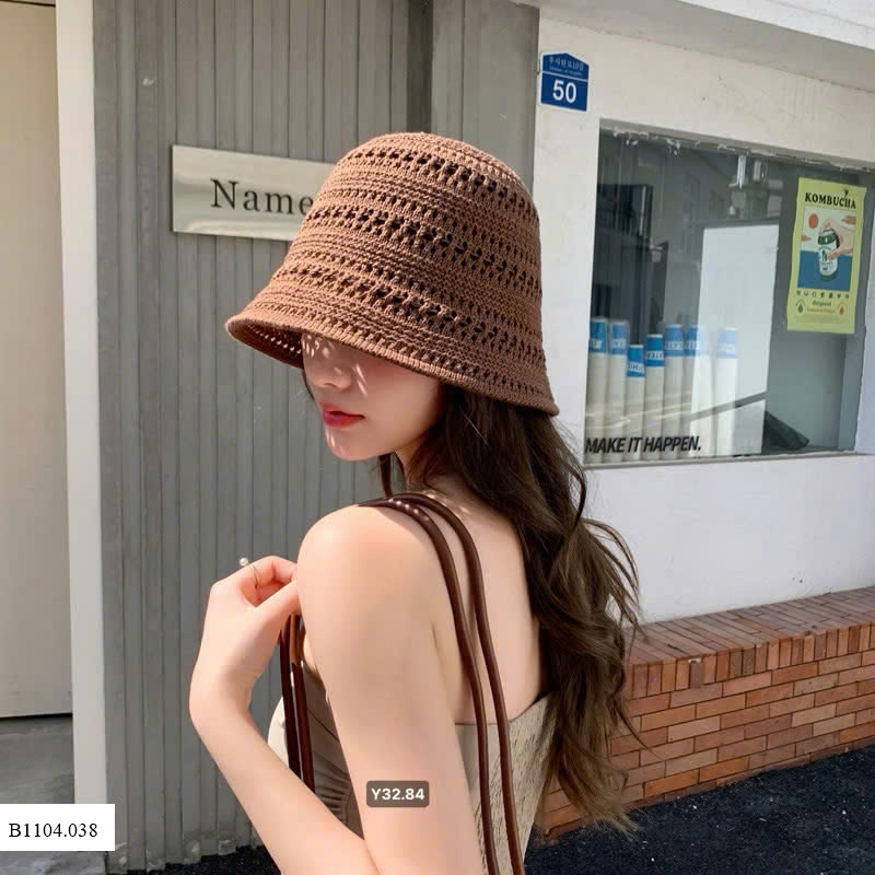 Mũ đan style vintage Sỉ 26k/ 1 chiếc ( bán từ 2 chiếc)