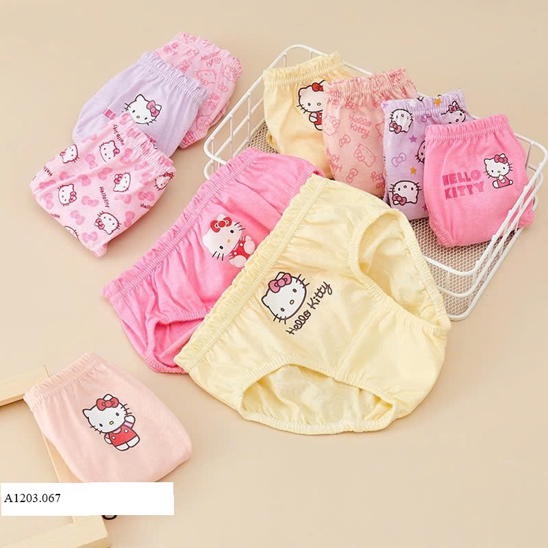 Set 10 quần chip cho bé gái   Sỉ 145k/ 1 sét 10 quần mix