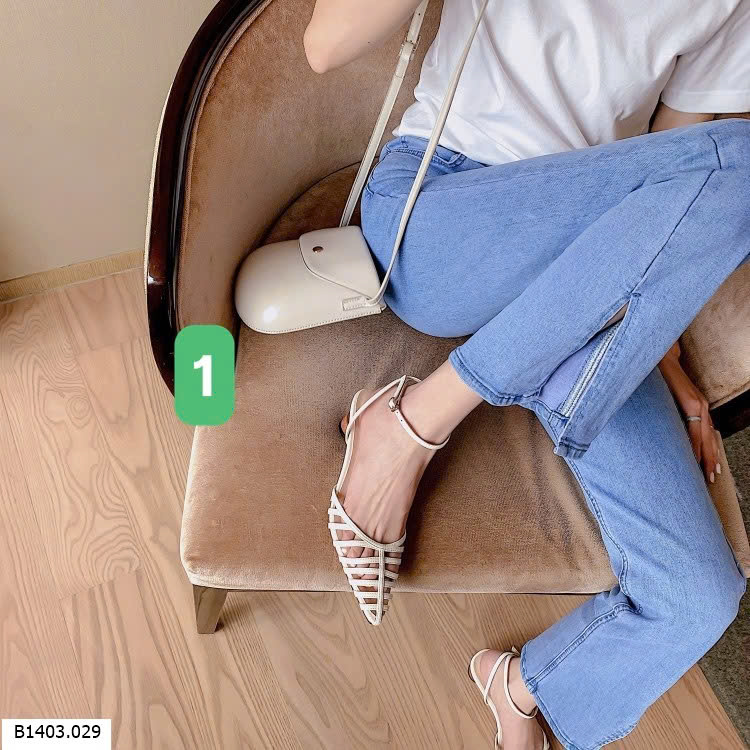 SANDAL RỌ MŨI NHỌN NỮ   Sỉ 180k