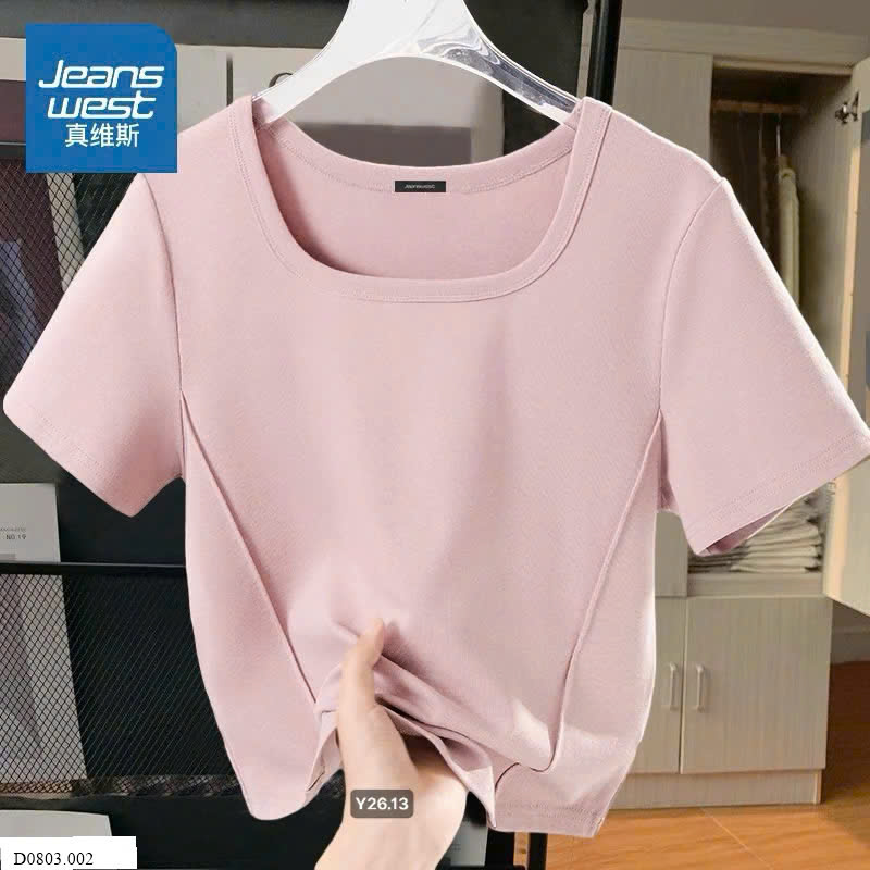 ÁO PHÔNG TRƠN  JEAN.WEST      Sỉ 125k