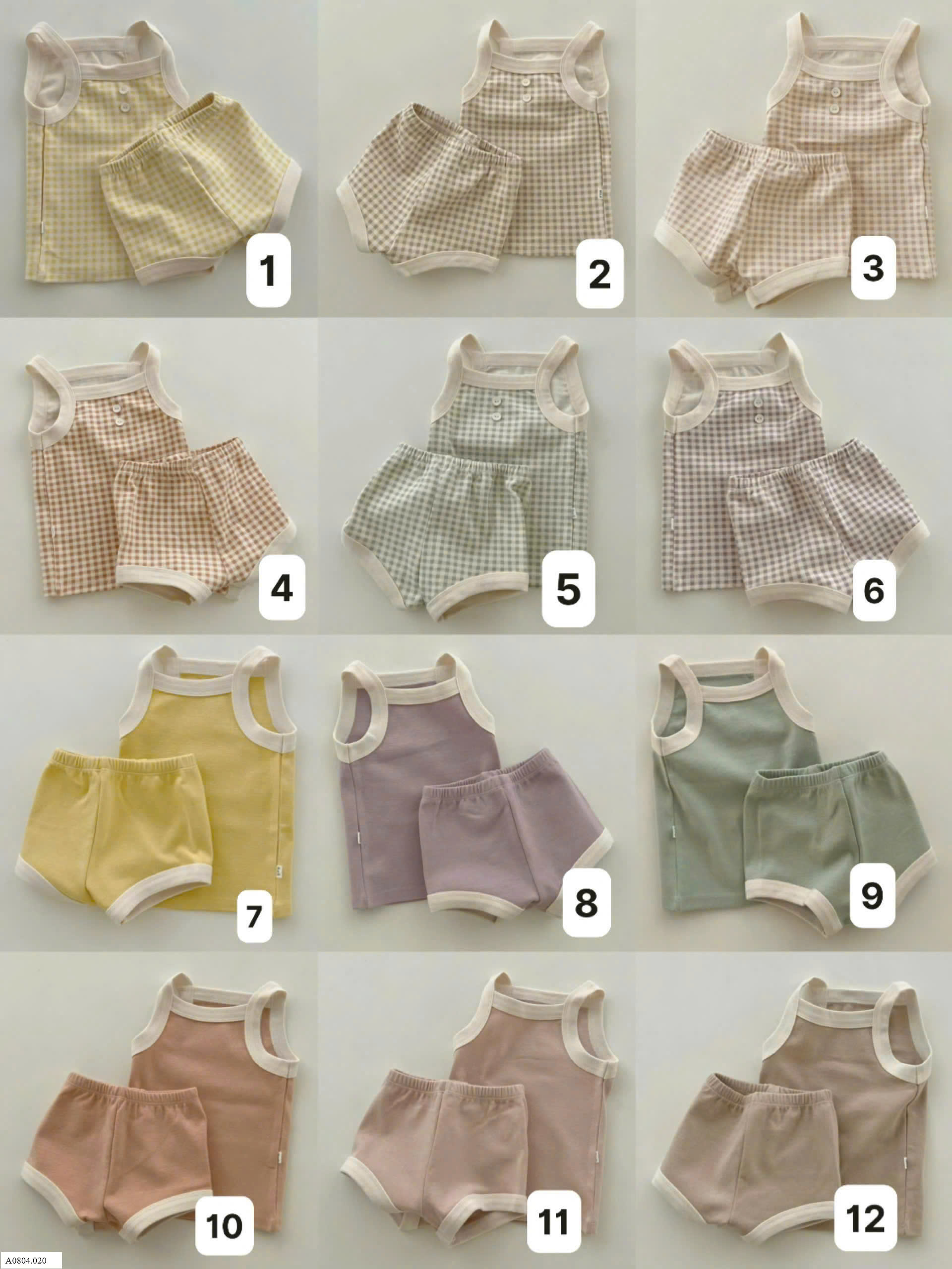 Set 2s caro xuất hàn cho bé Sỉ 94kK