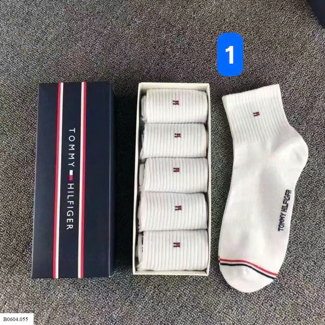 TẤT TOMMY DƯ XỊN FULL HỘP  Sỉ 70k/ 1 sét 5 đôii