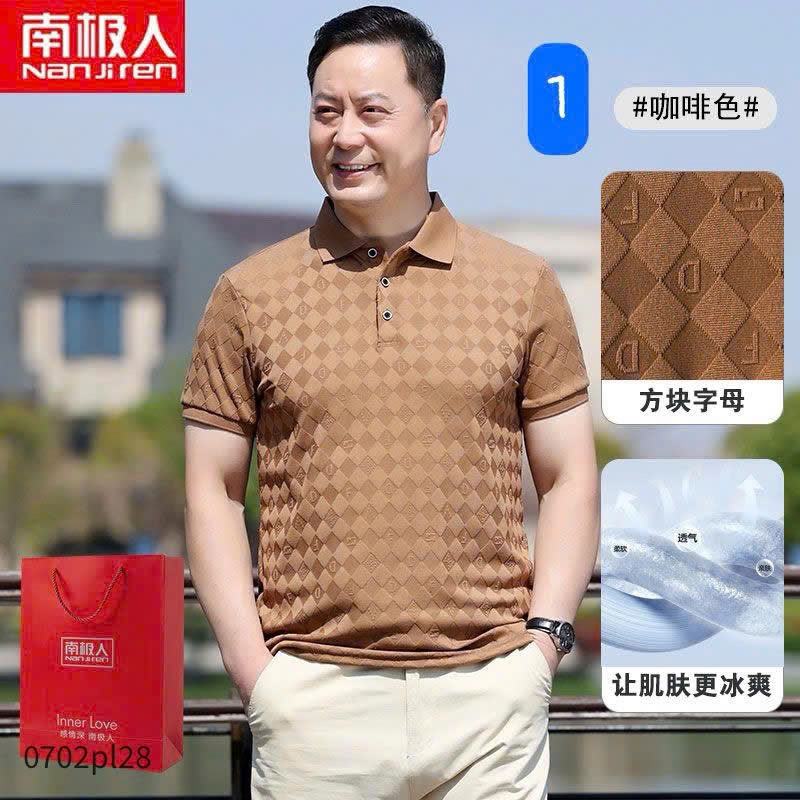 ÁO CỘC POLO TRUNG NIÊN HÃNG NANJIREN    Sỉ 130k 