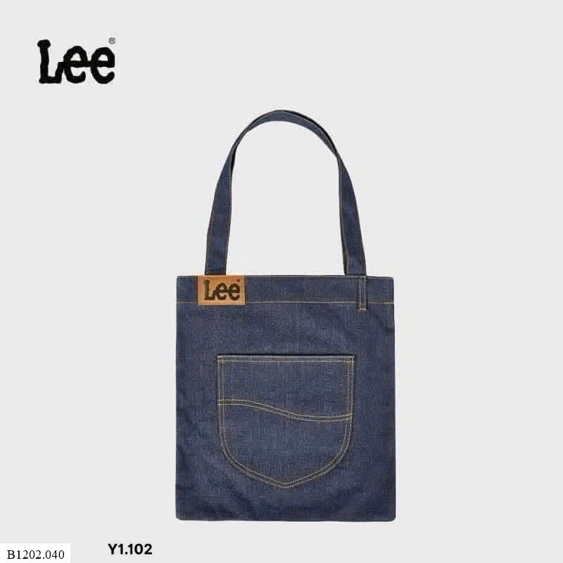 Túi xách tote denim Lee   Sỉ 165k