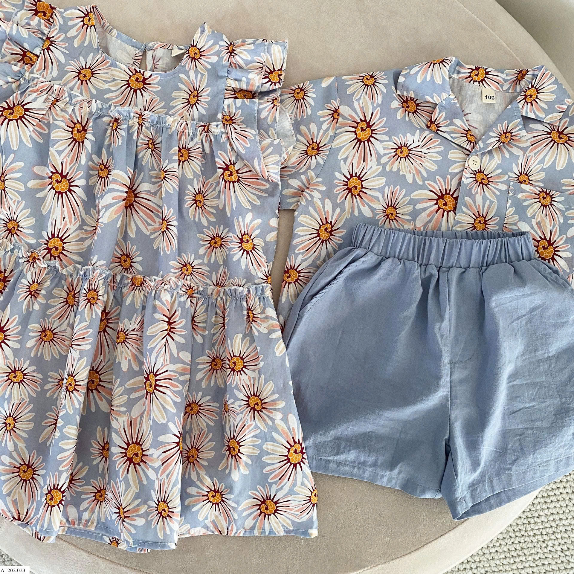 SET và VÁY COUPLE CHO BÉ  Sỉ Váy= Set 154k