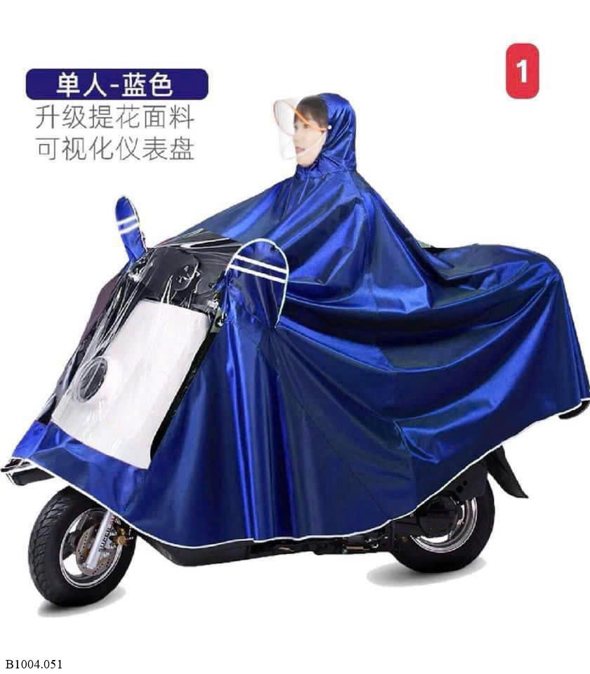 ÁO MƯA TRÙM KÍN ĐẦU Giá sỉ như sau: • Loại 1 đầu: 135k • Loại 2 đầu: 149k