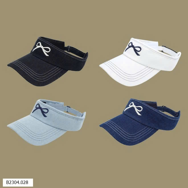  MŨ DENIM NƠ NỬA ĐẦU Sỉ 65k
