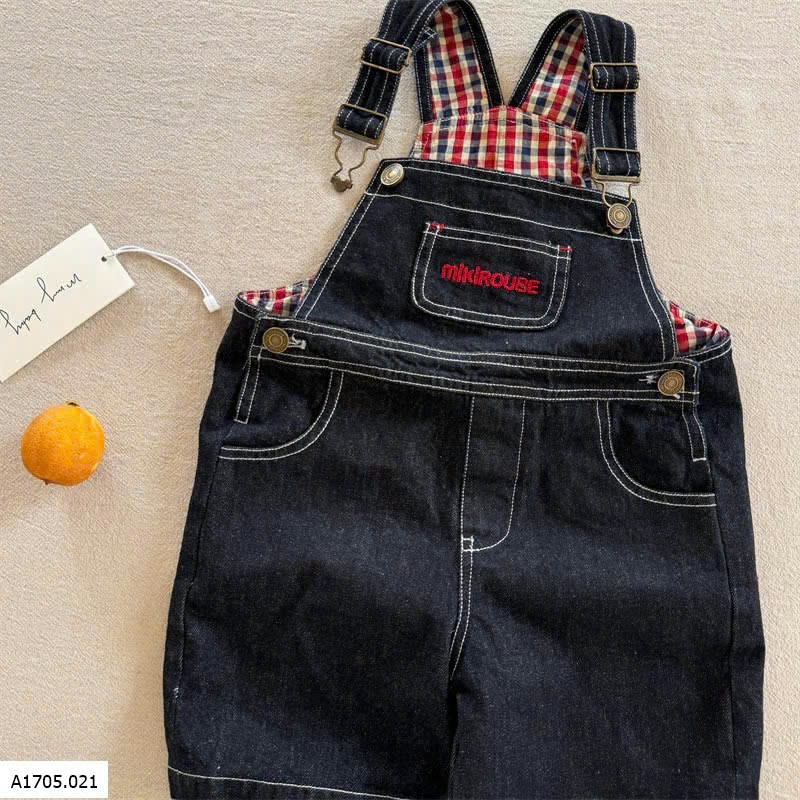 QUẦN YẾM DENIM CHỮ ĐỎ NHÀ MMY BT BG Sỉ 180k