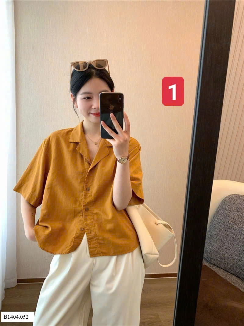 ÁO SƠ MI TAY NGẮN NỮ   Sỉ 148k