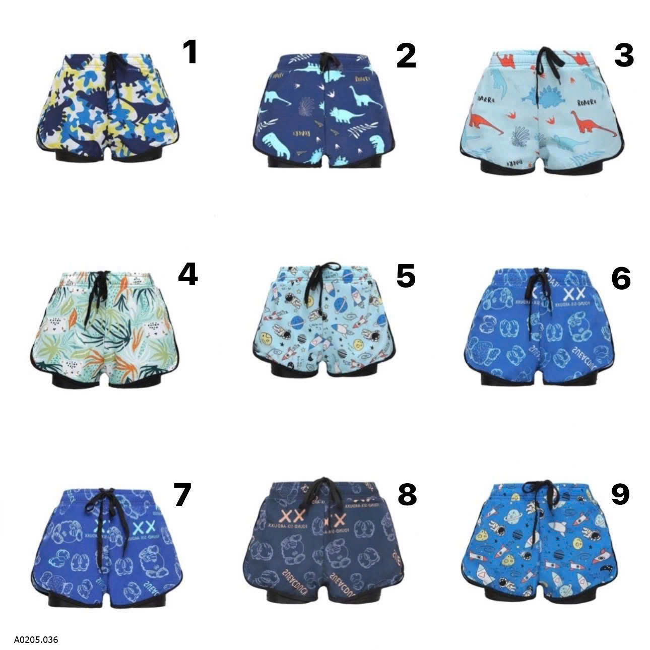QUẦN BƠI BÉ TRAI Sỉ 73k
