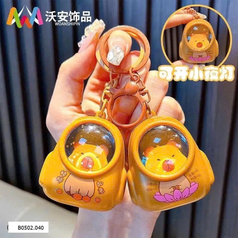 Móc khoá capybara  Sỉ 55k/2 con mix màu