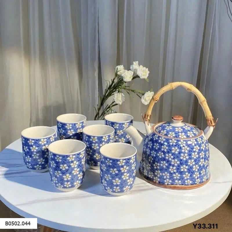 BỘ ẤM TRÀ HOA Sỉ 220k/1 bộ