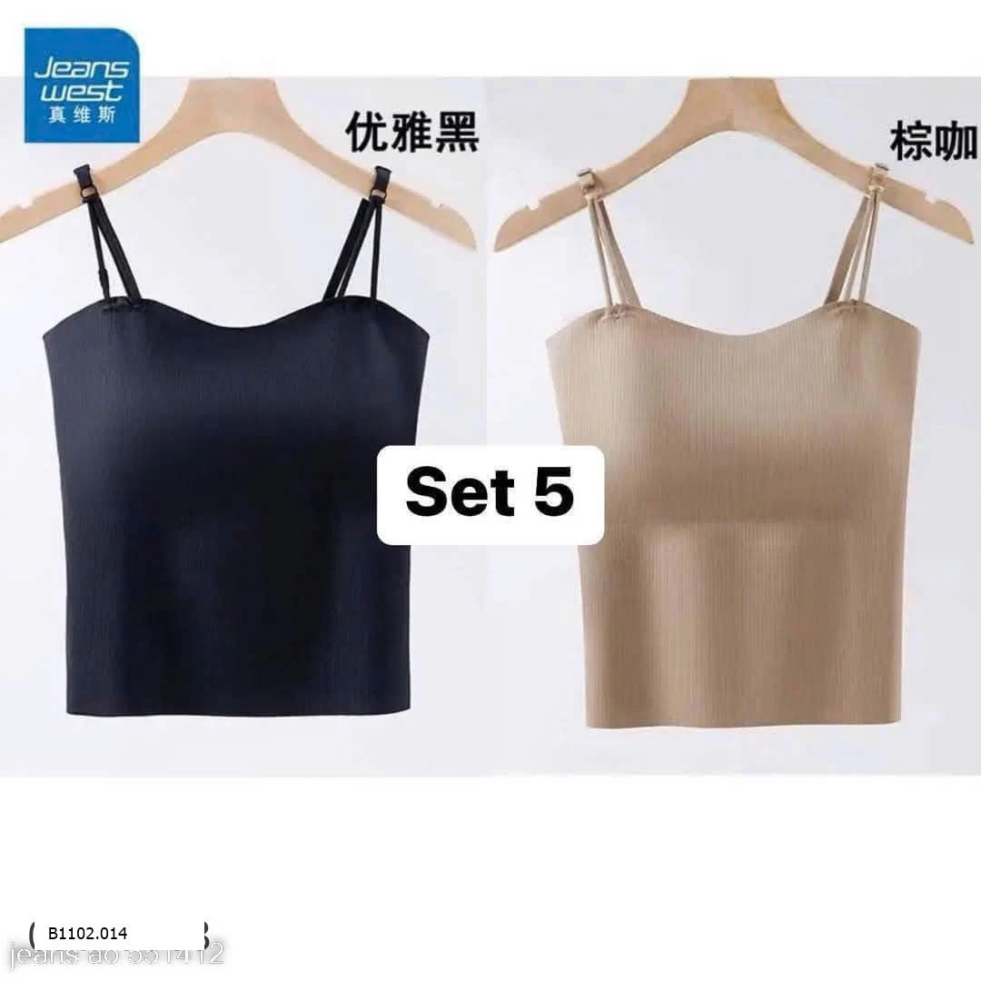 Set 2 áo 2 dây kèm áo bra Sỉ 155k/1 set 2C