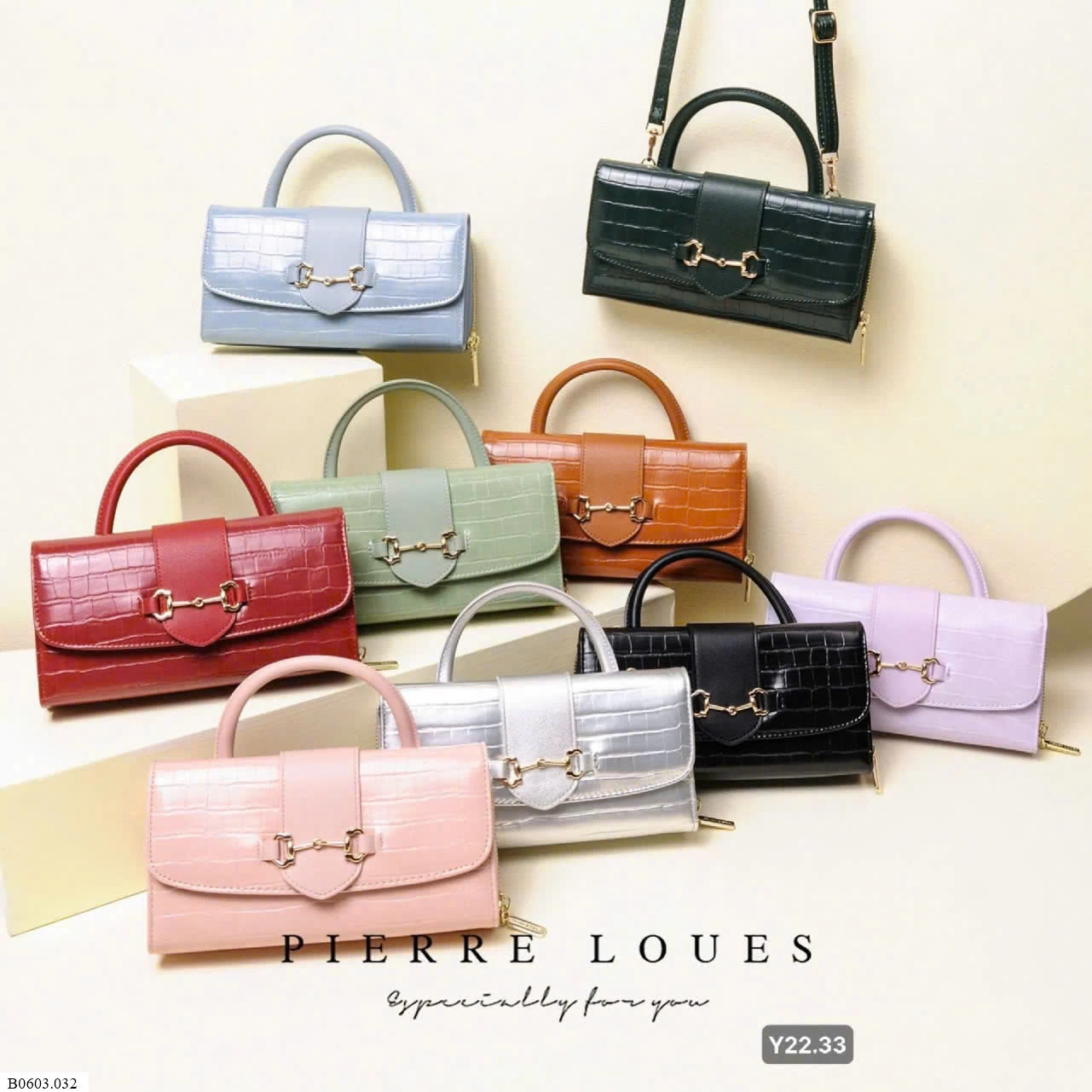 TÚI ĐEO CHÉO HÃNG PIERRE LOUES Sỉ 145k