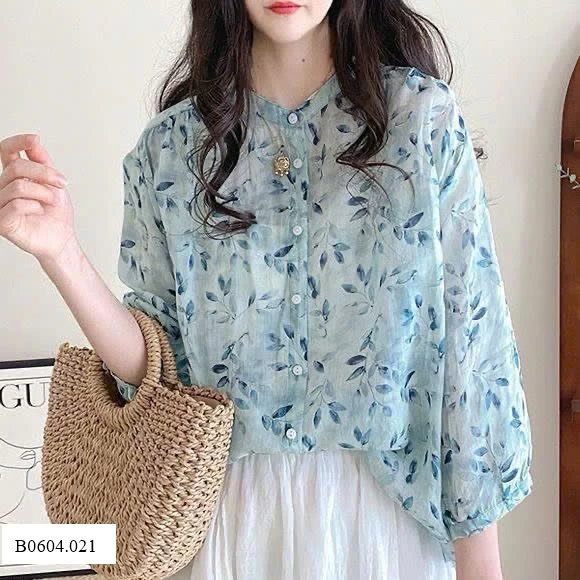 ÁO SƠ MI HOA  Sỉ 115k