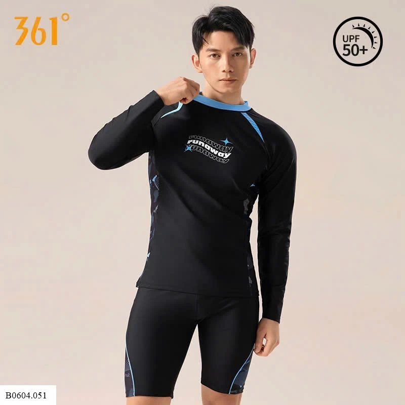 BỘ BƠI DÀI TAY NAM HÃNG 361 Sỉ 225k