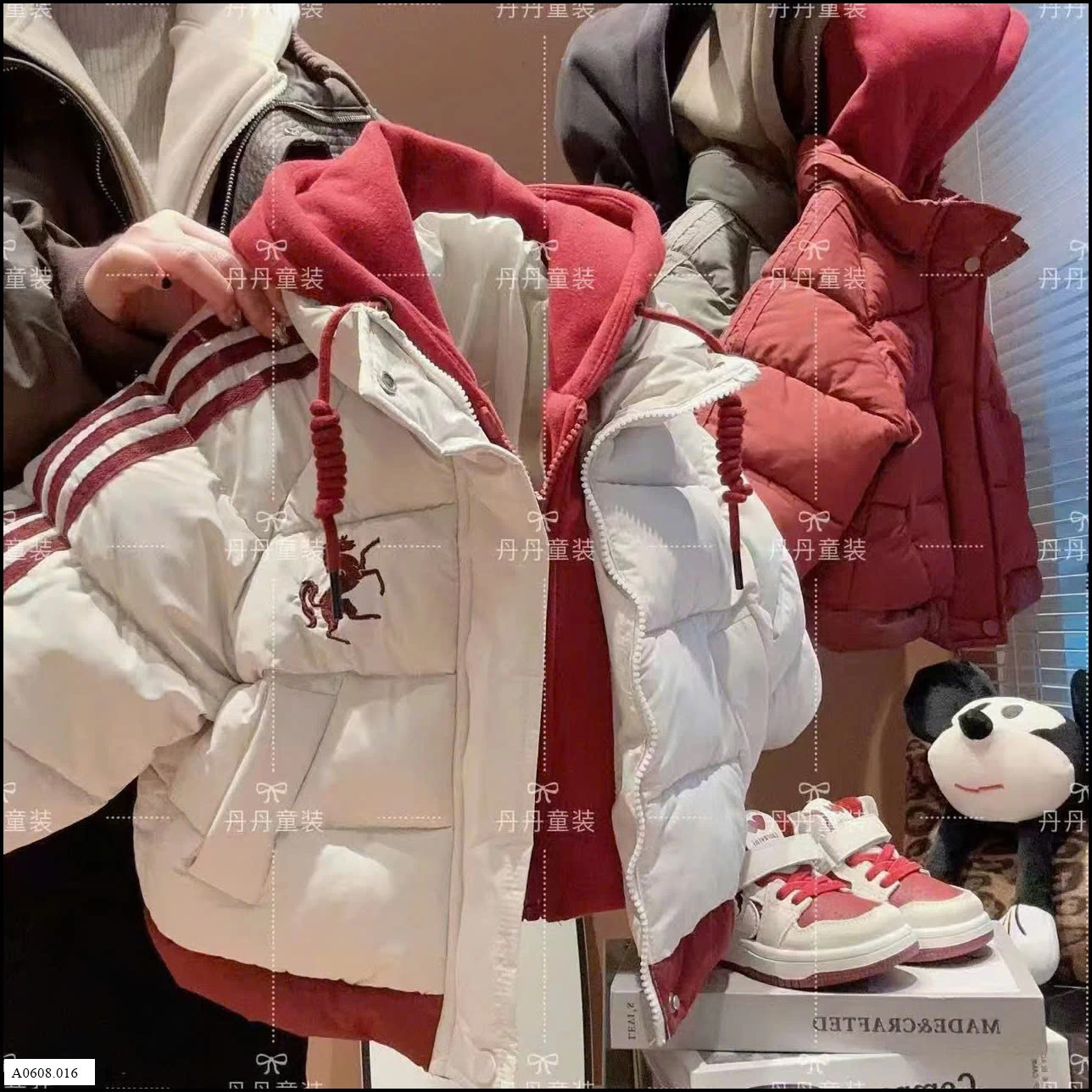 ÁO KHOÁC PHAO GIẢ 2 MẢNH    Giá sỉ sz 100-150: 259k  sz 160-170: 275k 