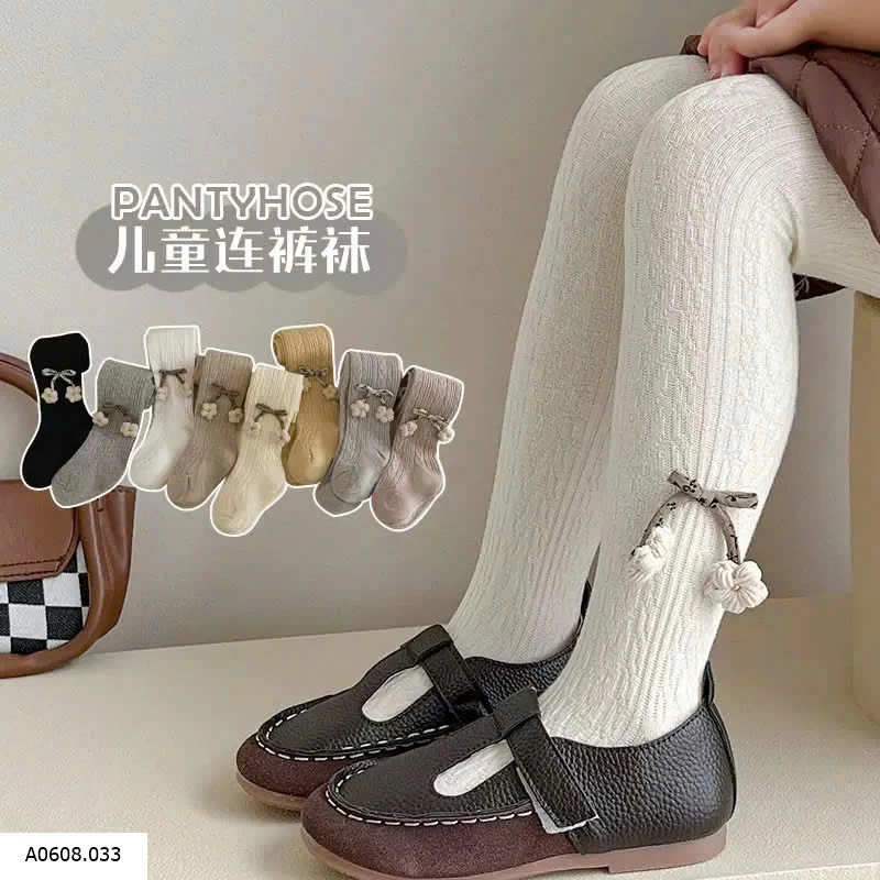  QUẦN TẤT ĐÍNH NƠ BÉ GÁI    Sỉ 44k/1 đôi bán từ 2 đôi 