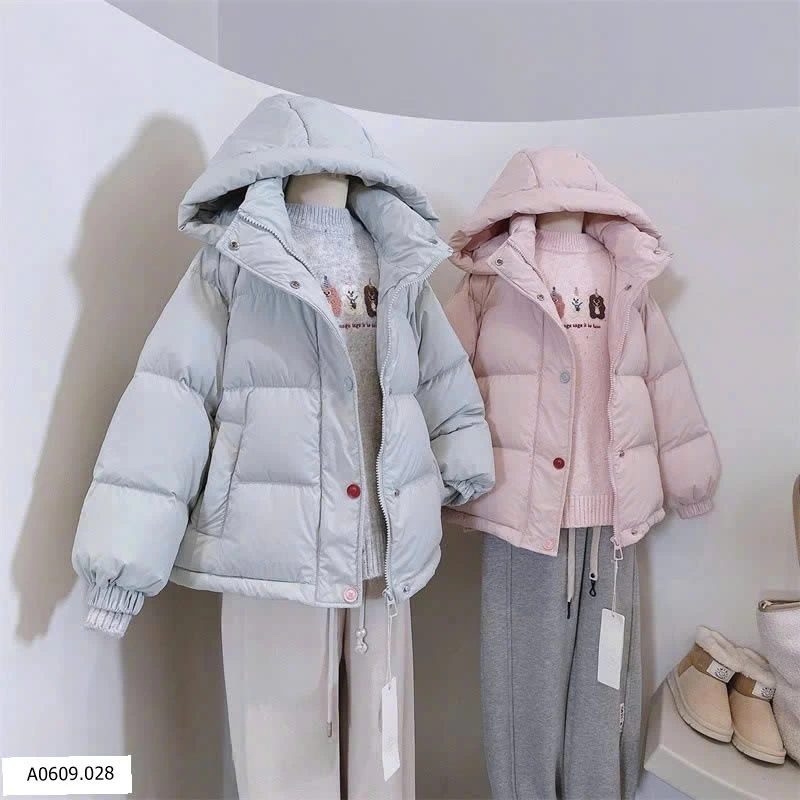 ÁO KHOÁC PHAO KHUY PHỐI MÀU BG   Giá sỉ 234k 