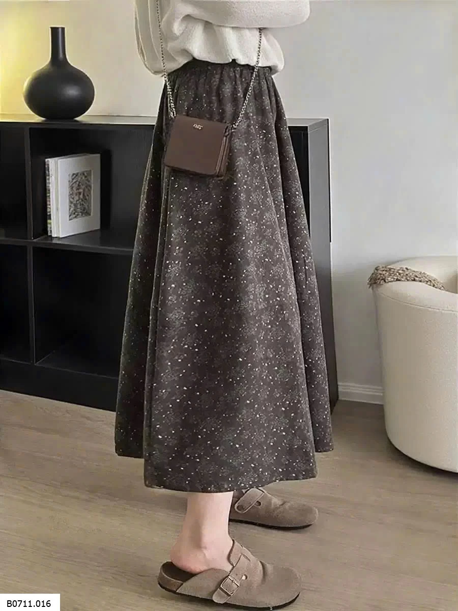 CHÂN VÁY DẠ  VINTAGE ANNA  Giá sỉ 180k