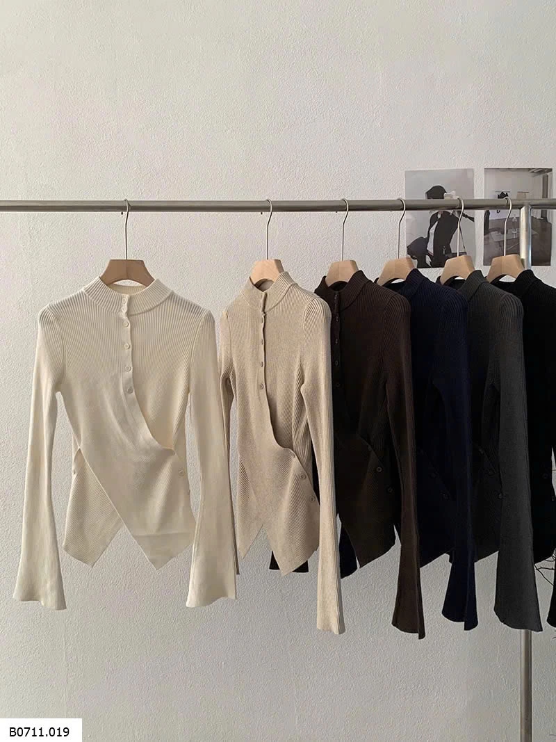 ÁO LEN VẠT CHÉO CHO NỮ  Giá sỉ 170k