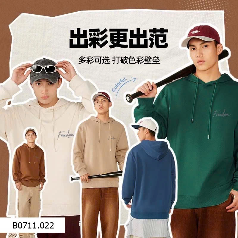 ÁO HOODIE NAM JEANSWEST   Giá sỉ 265k