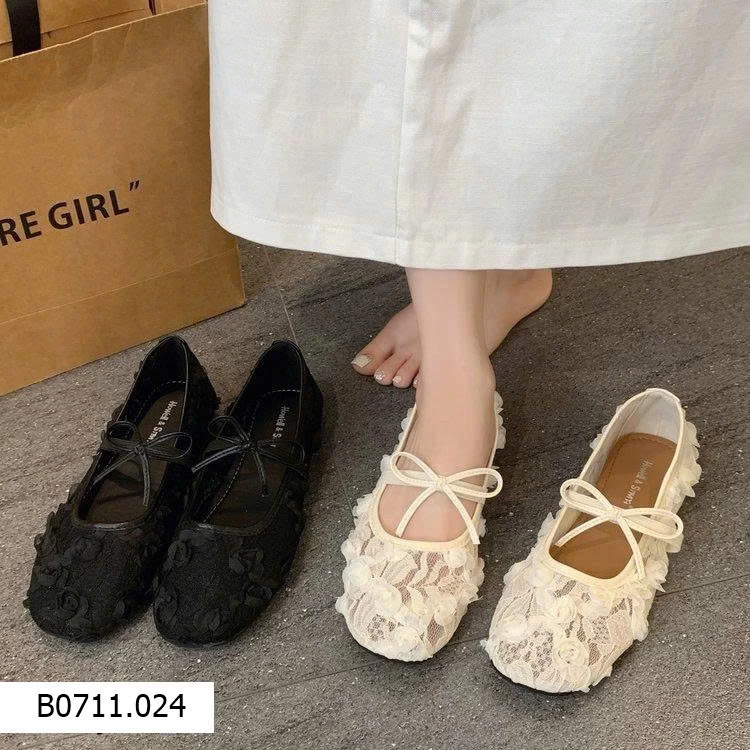 GIÀY MARY JANE LƯỚI HOA REN THANH LỊCH  Giá sỉ 175k