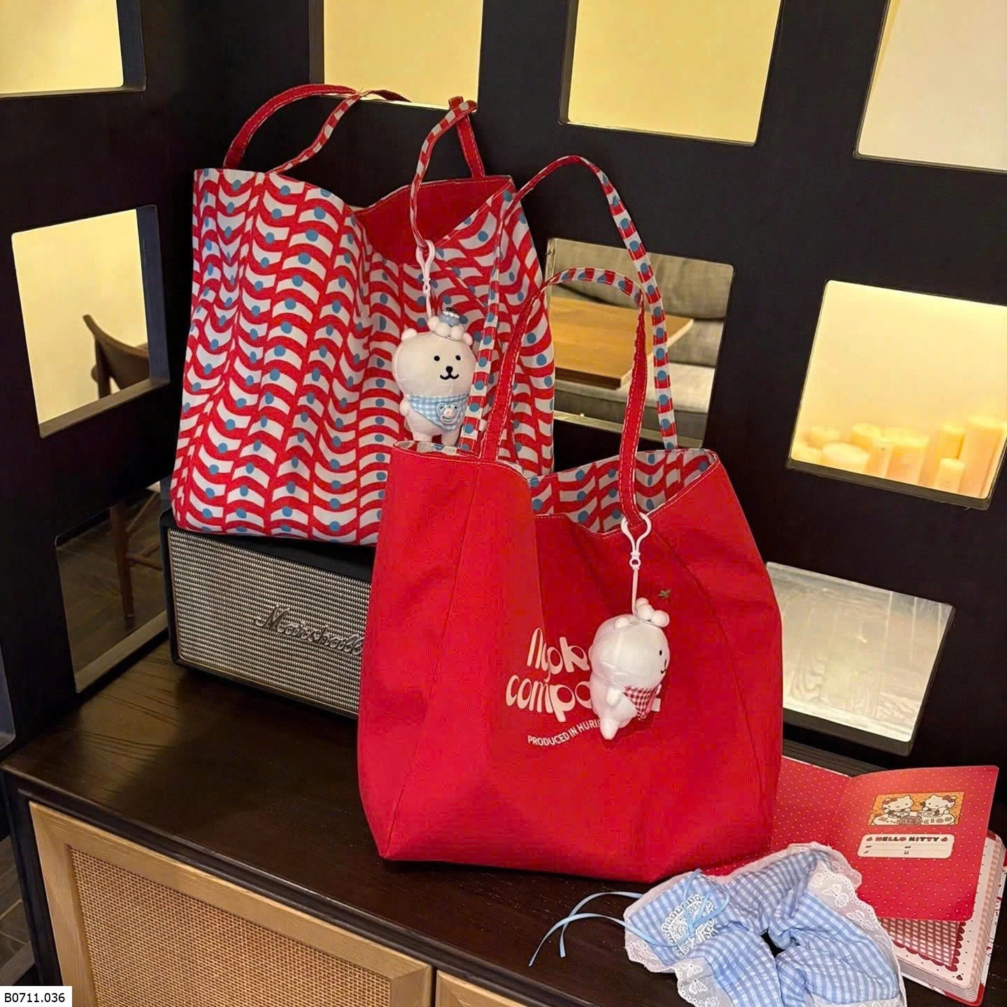 TÚI VẢI 2 MẶT   Giá sỉ 52k