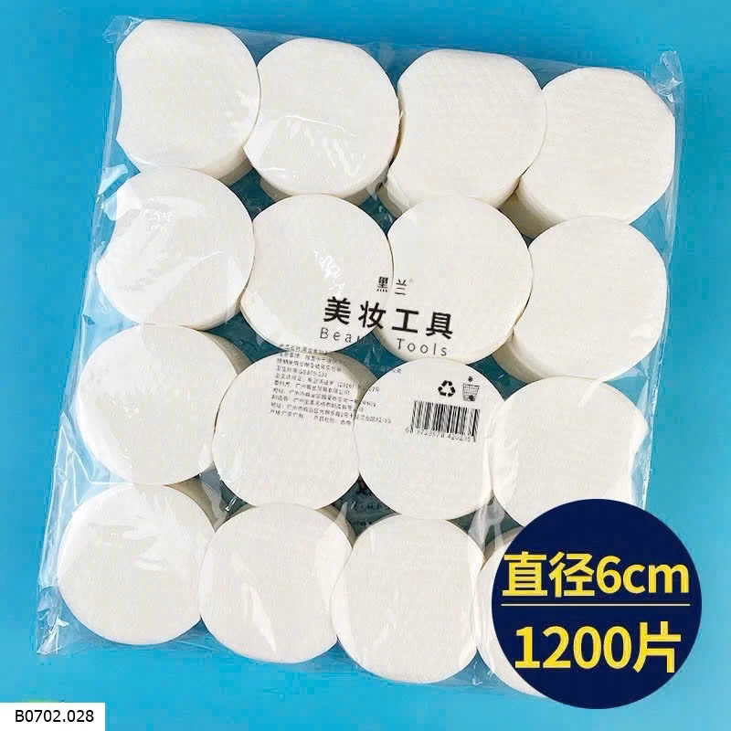 BÔNGG TẨY TRANG HỮU CƠ   Sỉ 65k/1 bịch 1200 miếng