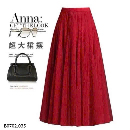 CHÂN VÁY VOAN XOÈ ANNA   Sỉ 130ka