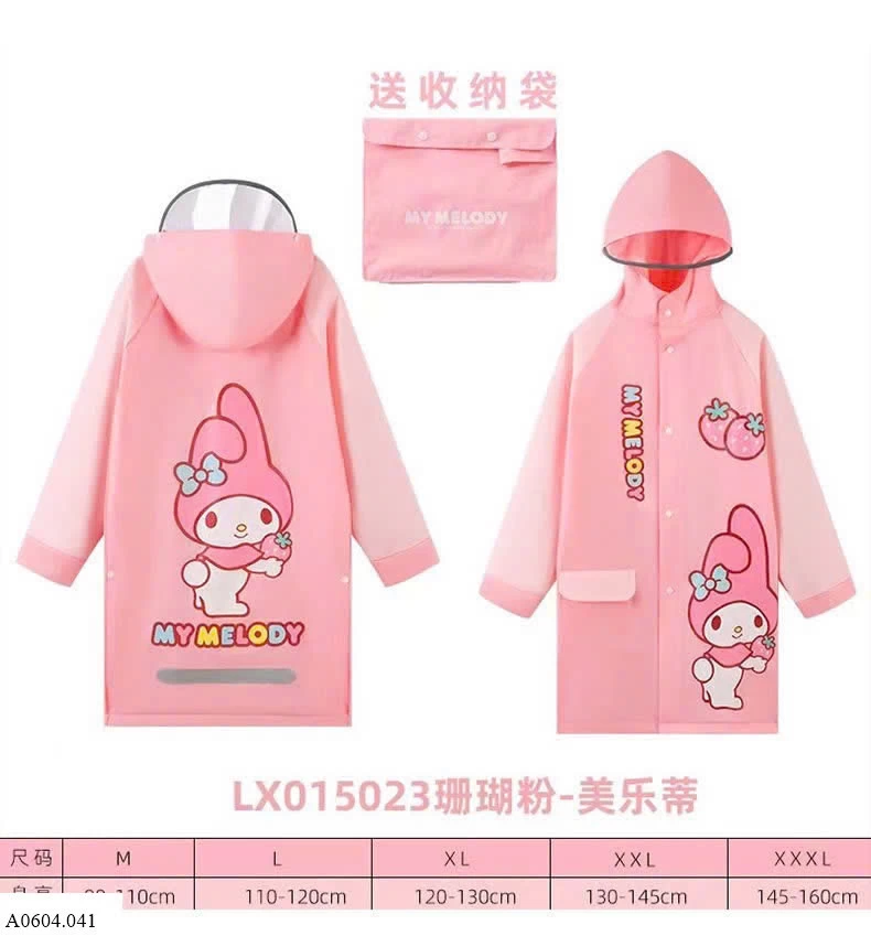 ÁO MƯA CHO BÉ  Sỉ 115k