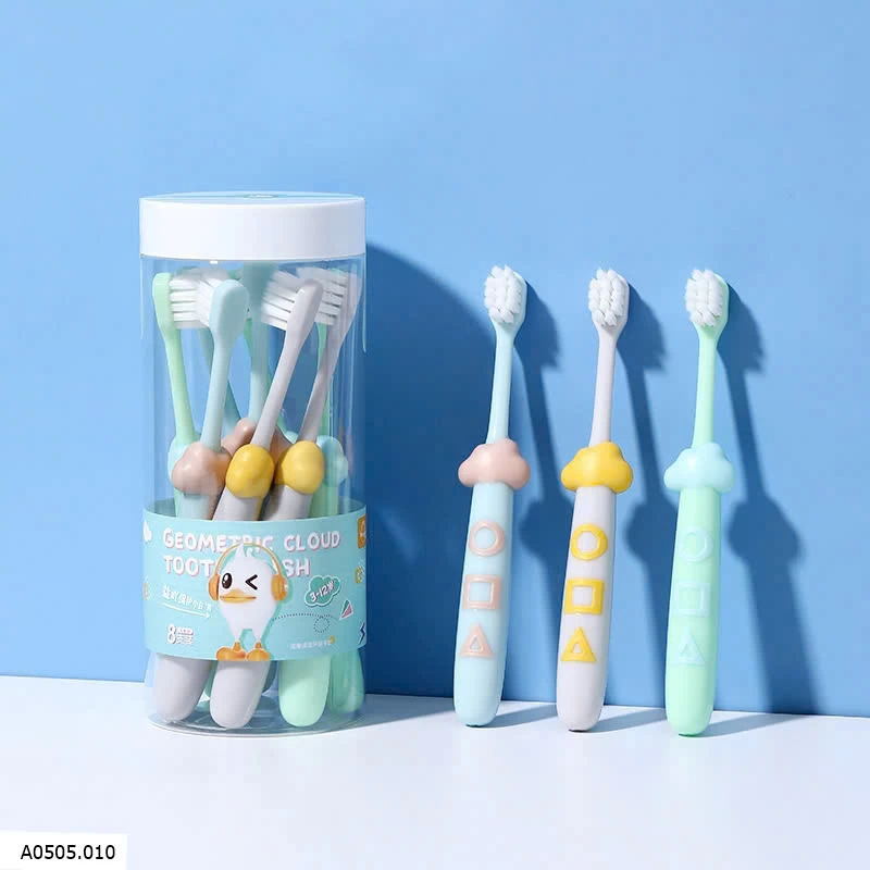  HỘP 8 BÀN CHẢI BÉ Sỉ 36k/ set 8c